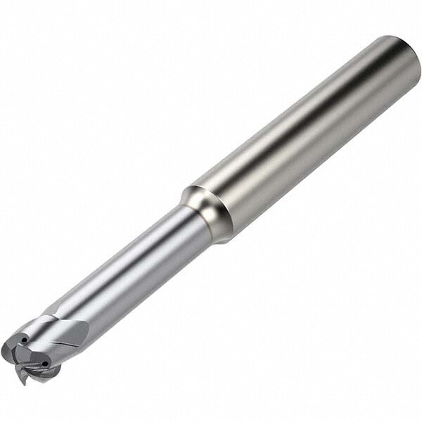 Diamond Pattern Router Bit: 4 mm Dia, 0.43 mm LOC, 10 mm Shank Dia, End Mill