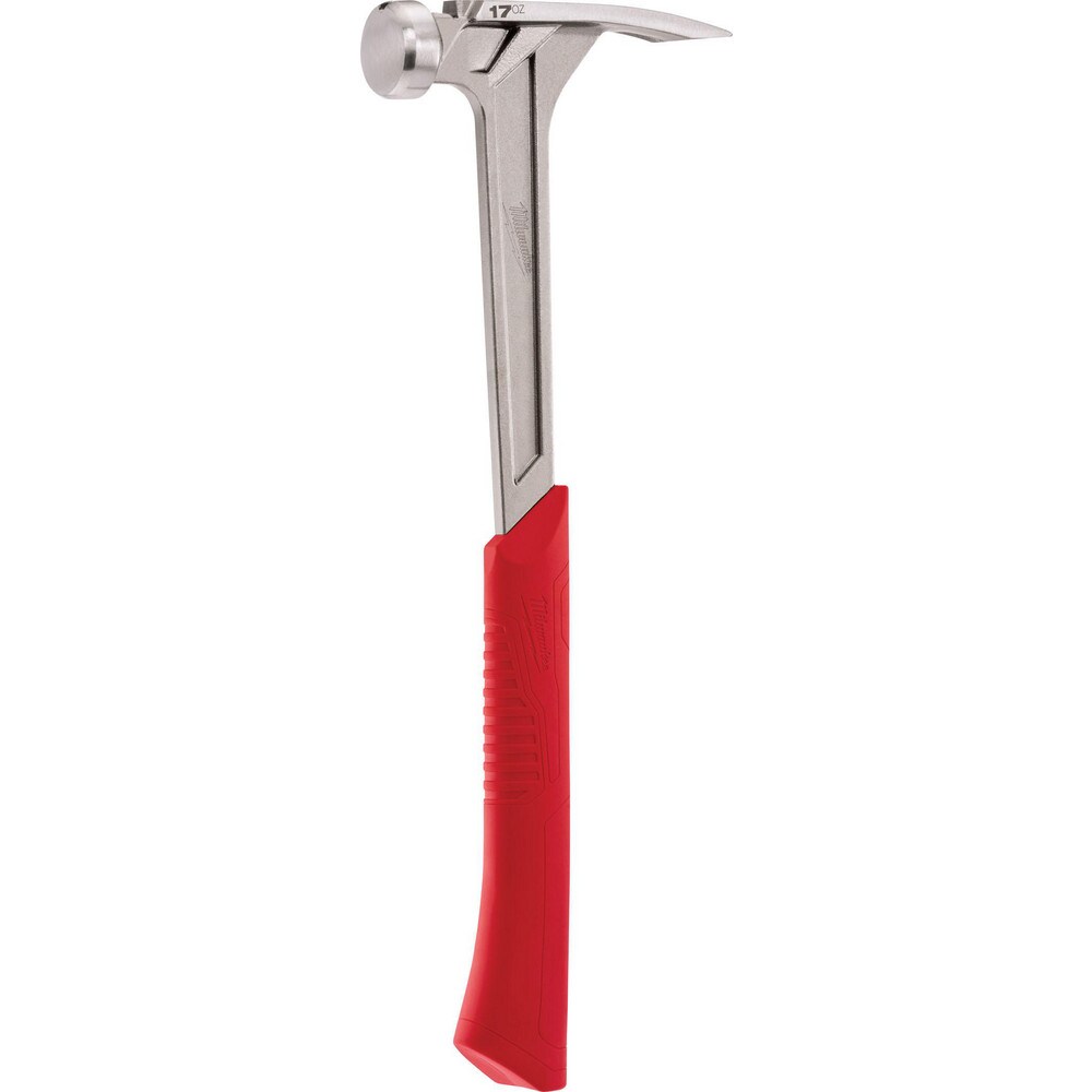 Nail & Framing Hammers; Claw Style: Straight ; Head Weight Range: 17 oz. - 20 oz. ; Overall Length Range: 14" - 20.9" ; Handle Material: Steel ; Face Surface: Smooth