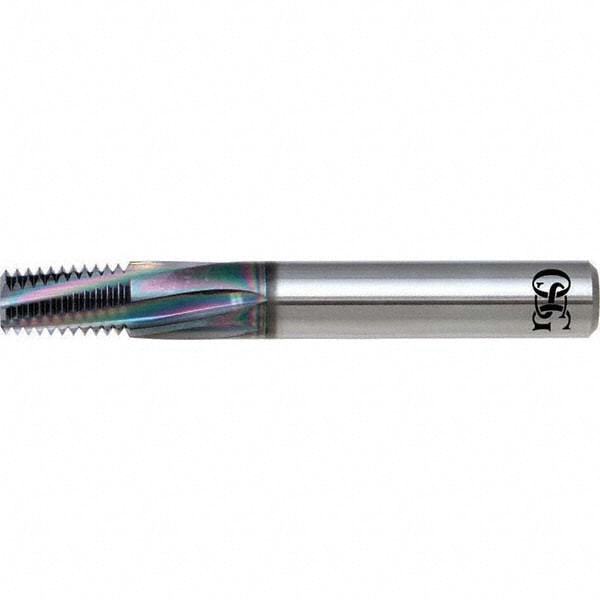 OSG 1663000117 Helical Flute Thread Mill: 1/8-27, Internal & External, 4 Flute, 0.313" Shank Dia, Solid Carbide Image