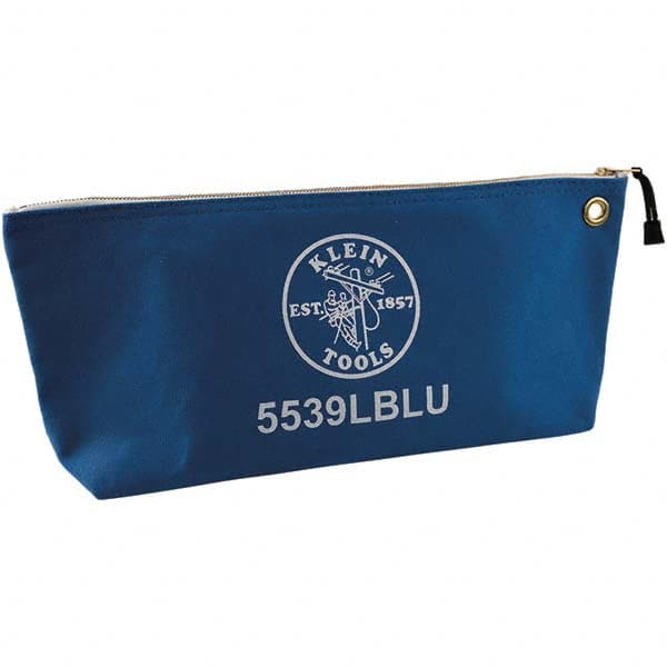 Klein Tools 5539LBLU Zipper Bag: 1 Pocket 