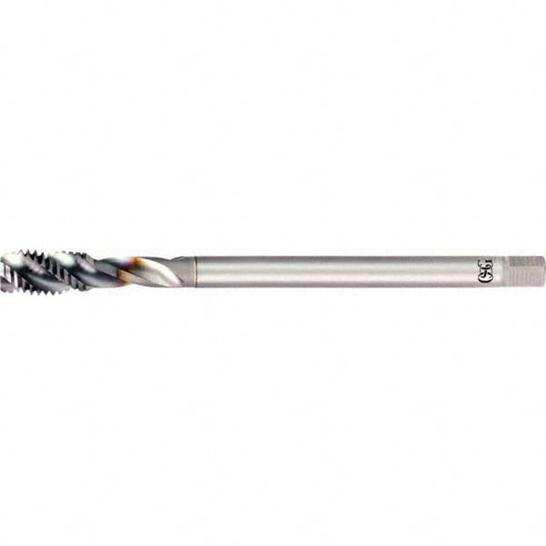 OSG 1652505608 Spiral Flute Tap: #4-40, UNC, 2 Flute, 2-3 P, Normal Class of Fit, VC-10, V Finish Image