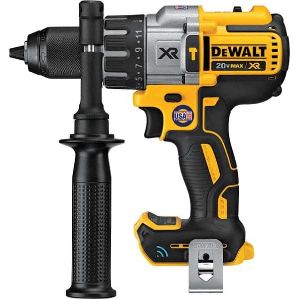 Cordless Hammer Drill: 1/2" Chuck, 0 to 38,250 BPM, 0 to 2,000 RPM