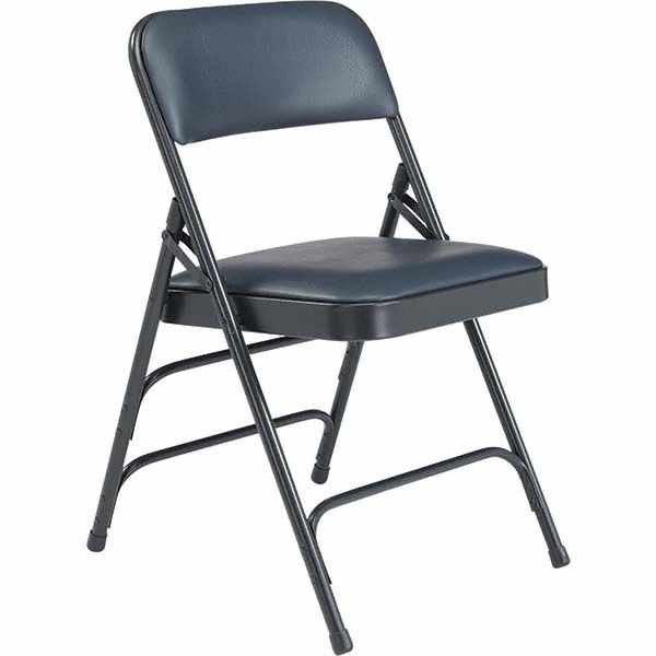 National Public Seating Folding Chairs; Pad Type Vinyl, Padded