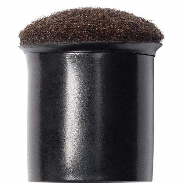 Cushions, Casters & Chair Accessories; Type: Replacement Glides ; For Use With: NPS Banquet Chairs ; Color: Black ; Number of Pieces: 25