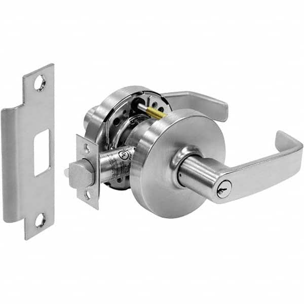 Office Lever Lockset for 1-3/4 to 2" Doors