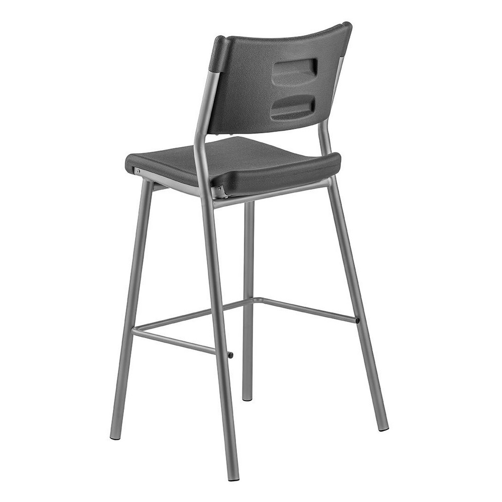 National Public Seating Stationary Stools; Type Stool with Back