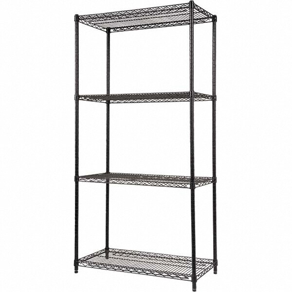 Starter Unit Wire Shelving: 4 Shelves