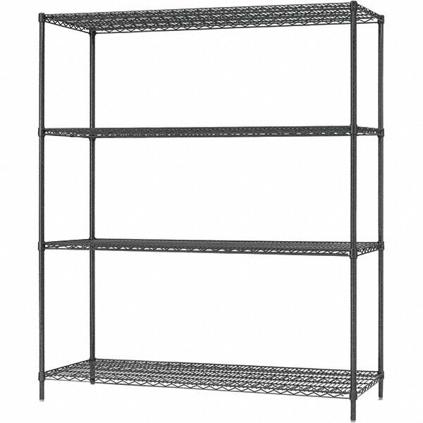 Starter Unit Wire Shelving: 4 Shelves