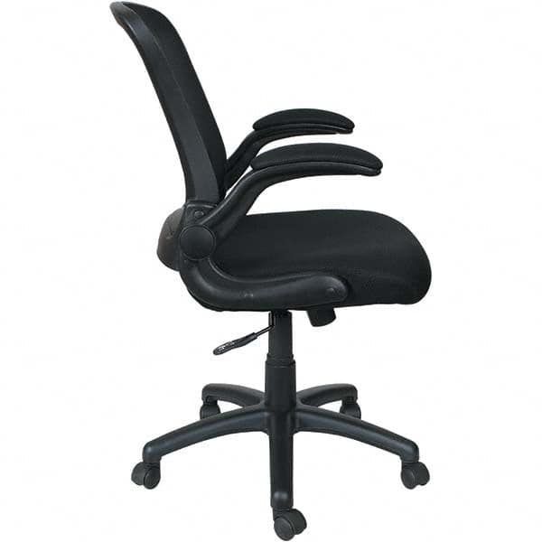Task Chair: Mesh, 36-5/8 to 40-5/8" Seat Height, Black