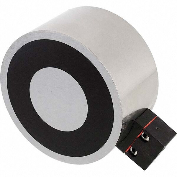 Electromagnets; OutputVoltage (DC): 12.000 ; Length (Inch): 25/32 ; Number of Pieces: 1 ; Thread Size: M4 ; Depth (Inch): 25/32 ; Overall Length (Inch): 25/32