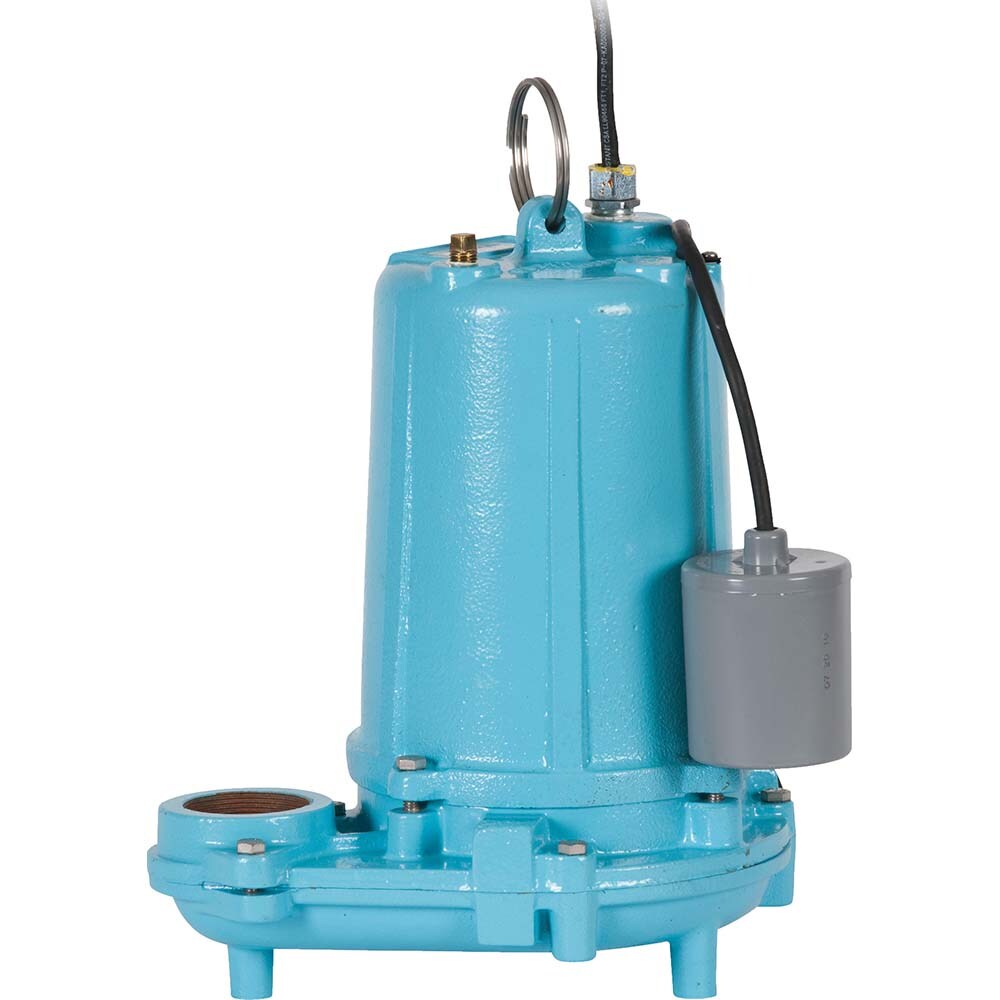 Sump Sewage & Effluent Pump: Piggyback Mechanical Float, 1/2 hp, 15A, 115V
