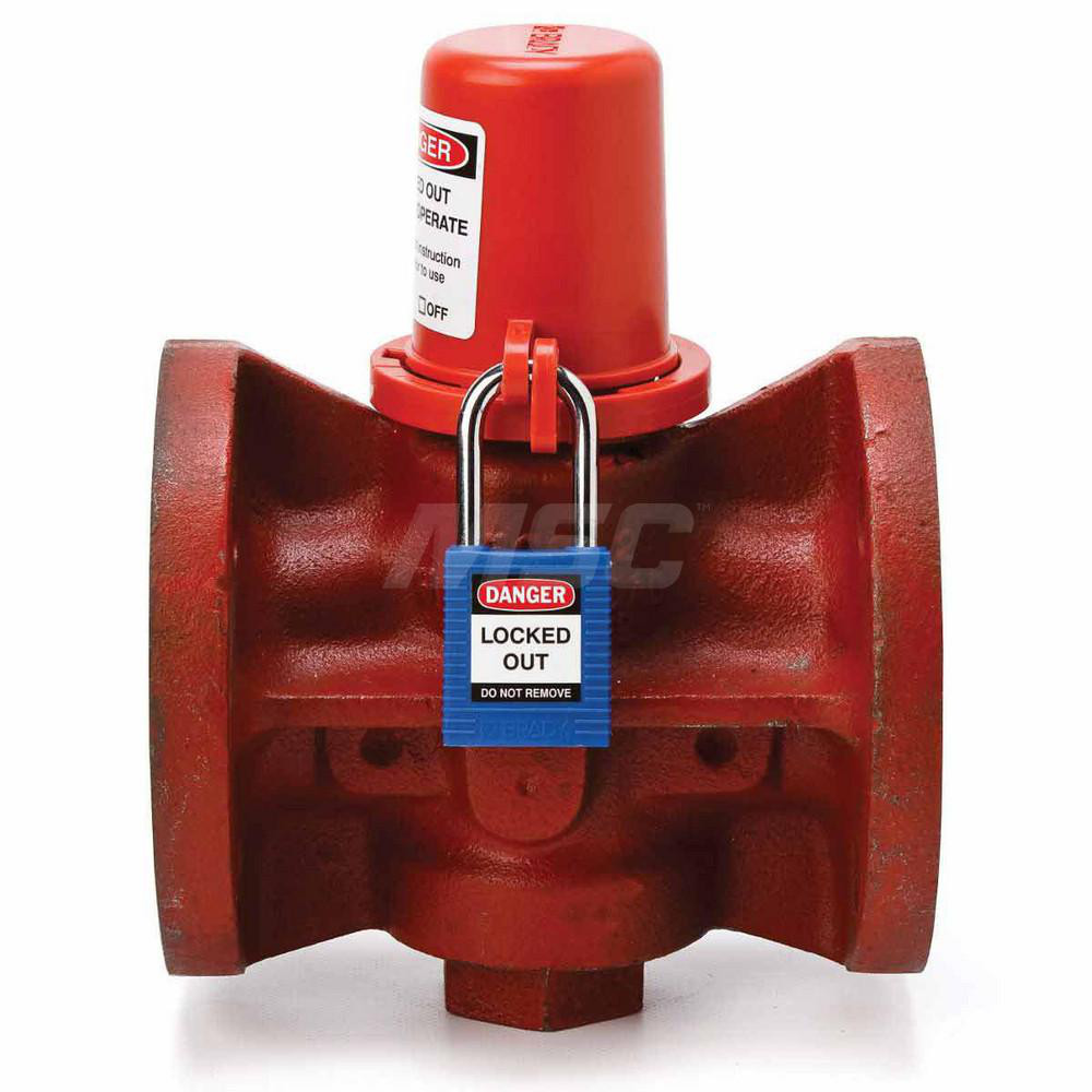 Brady Pneumatic & Valve Lockouts; Type Plug Valve Lockout ; Maximum