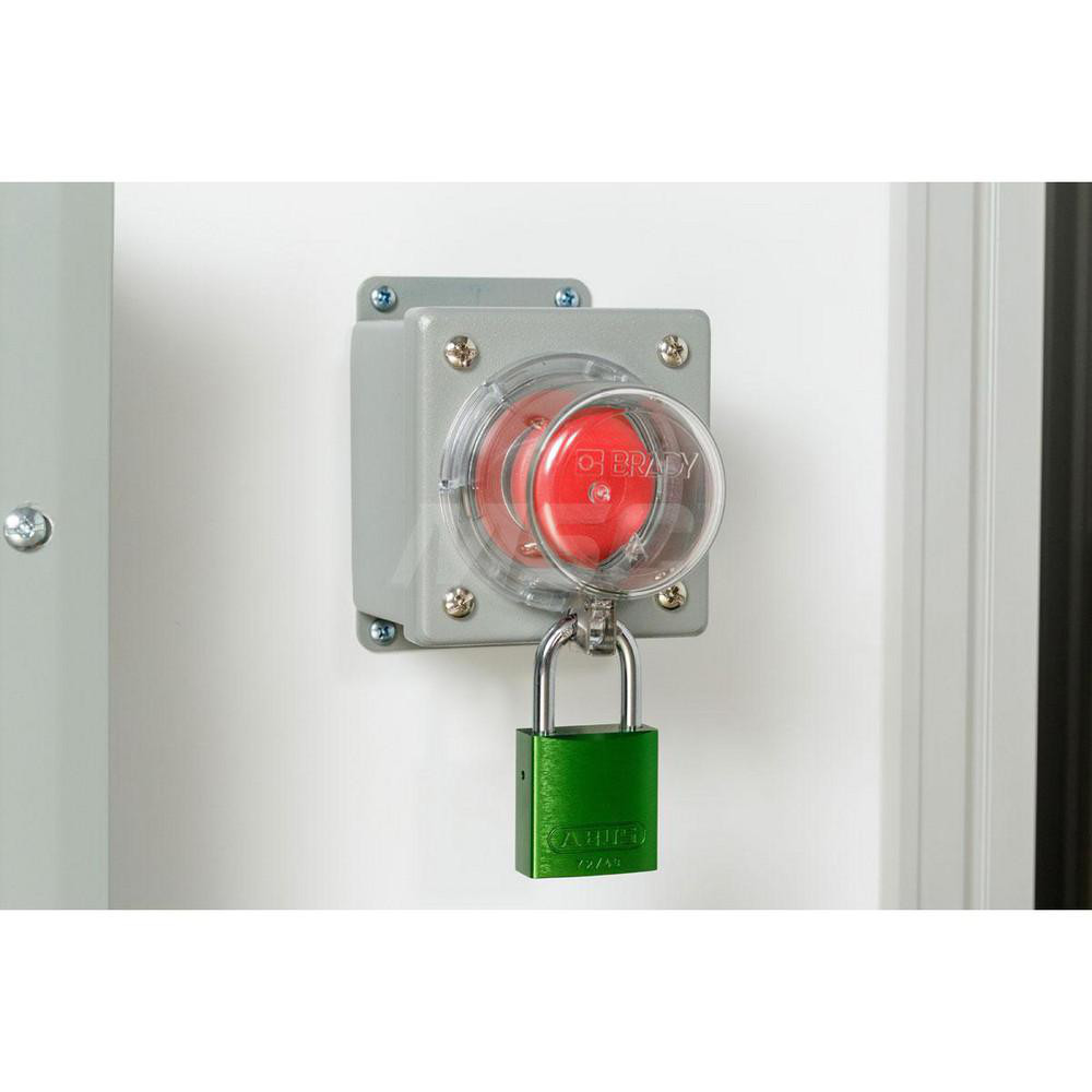 Brady Pneumatic & Valve Lockouts; Type PushButton & Rotary Switch