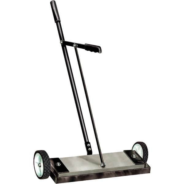Magnetic Sweepers; Sweeping Width: 14in ; Wheeled Attached: Yes ; Clearance: 1.75 in ; Handle Length: 42in ; Wheel Diameter: 6in ; Overall Width: 7in