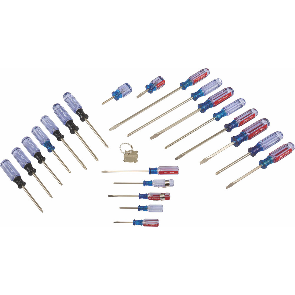 Craftsman Screwdriver Sets; Screwdriver Types Included Philips