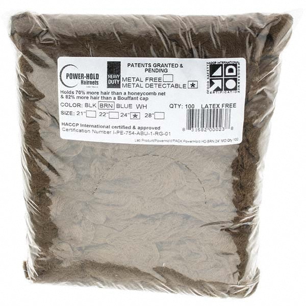 PRO-SAFE KMPH-HD-MD-24BR Hairnet: Brown Image