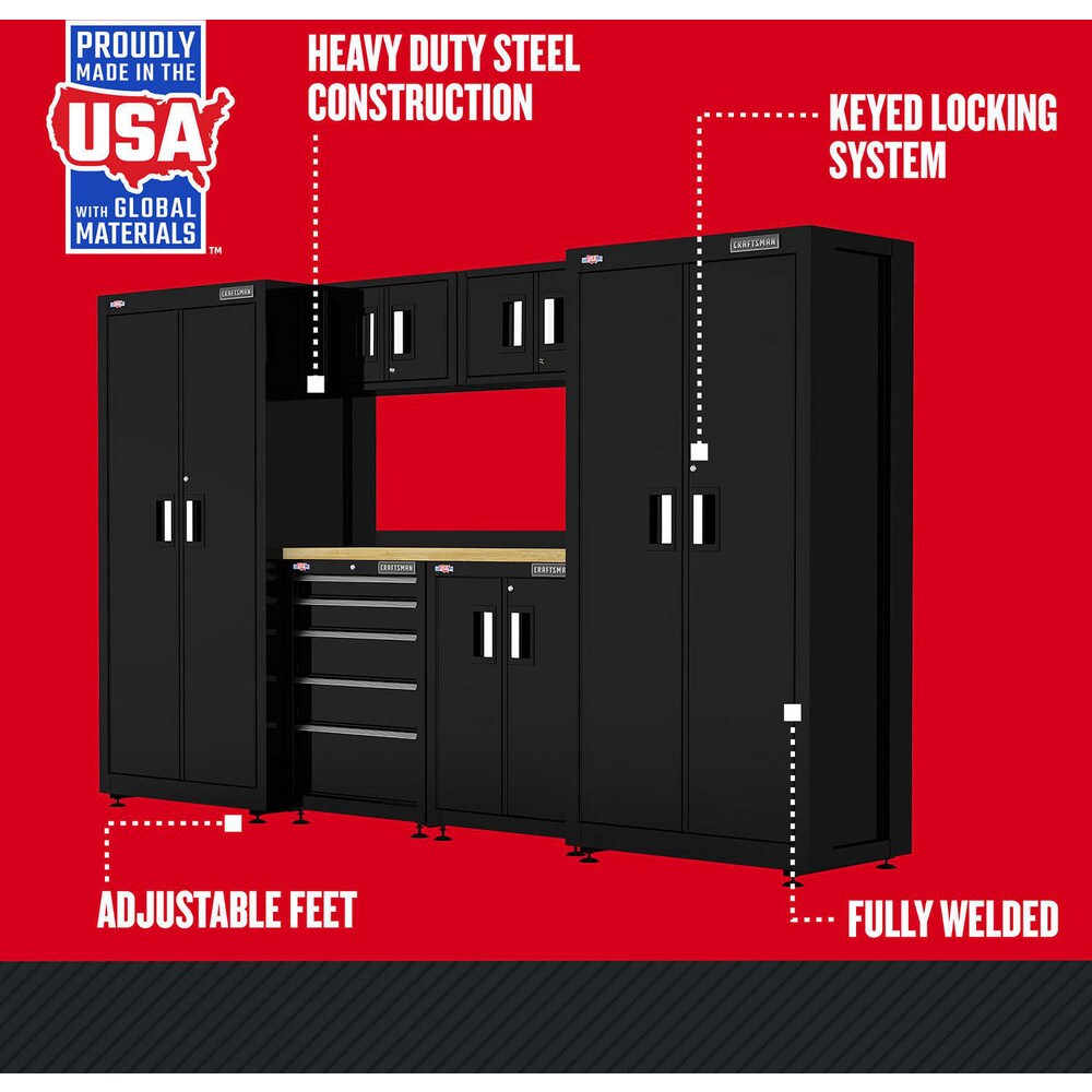 Craftsman - Storage Cabinets; Cabinet Type: Storage; Cabinet Material ...