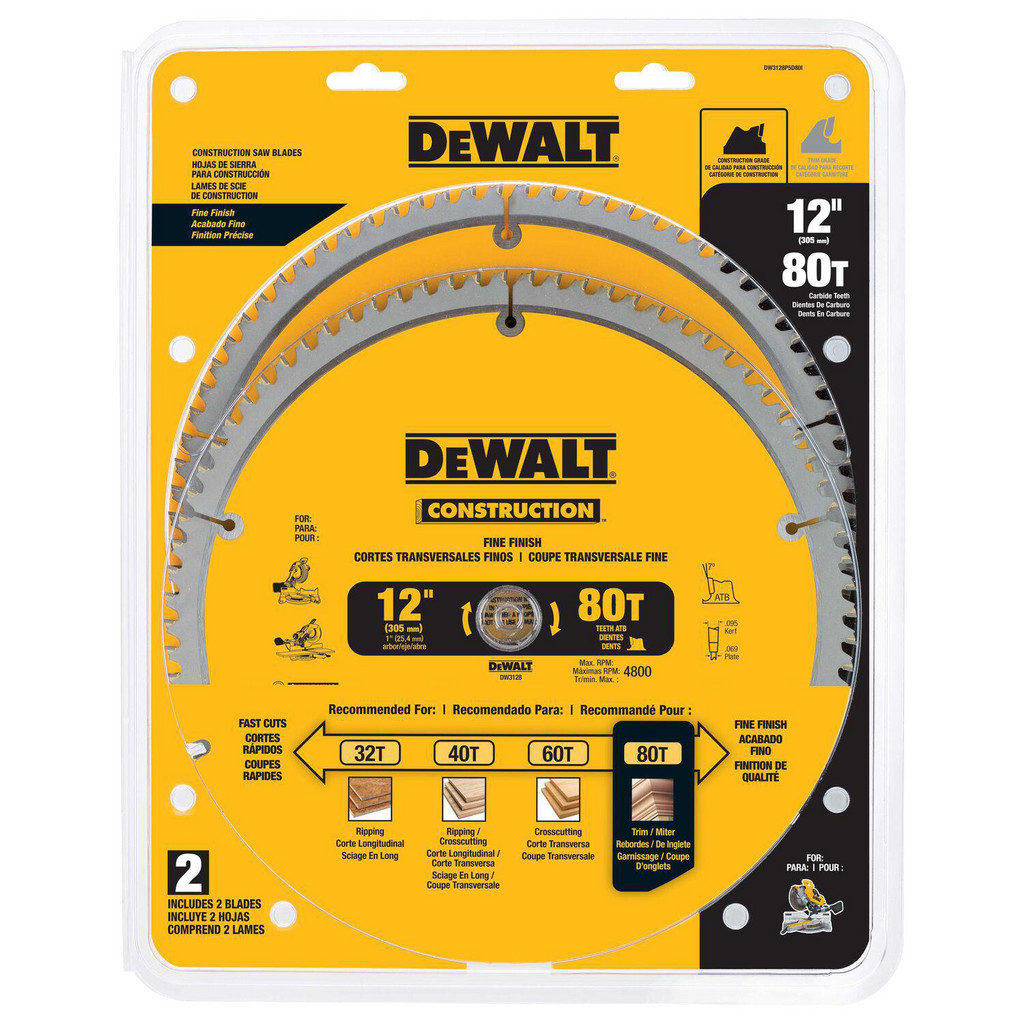 DeWALT - Wet & Dry-Cut Saw Blades: Blade Diameter (Inch): 12; Blade ...