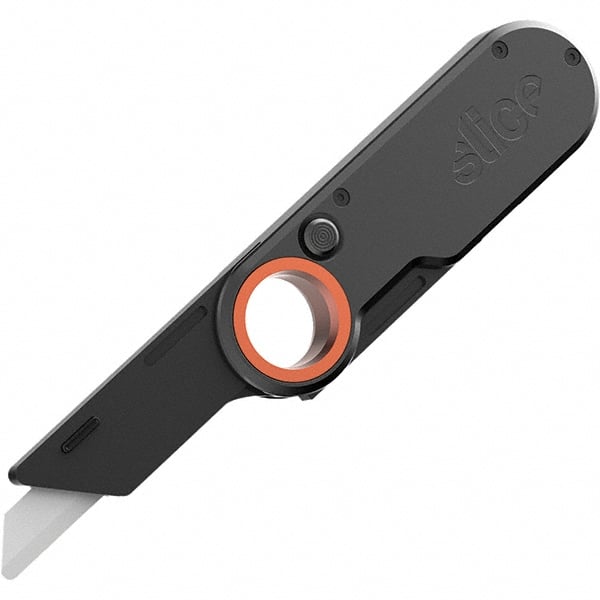 Utility Knife: 7.52" Handle Length, Rounded Tip