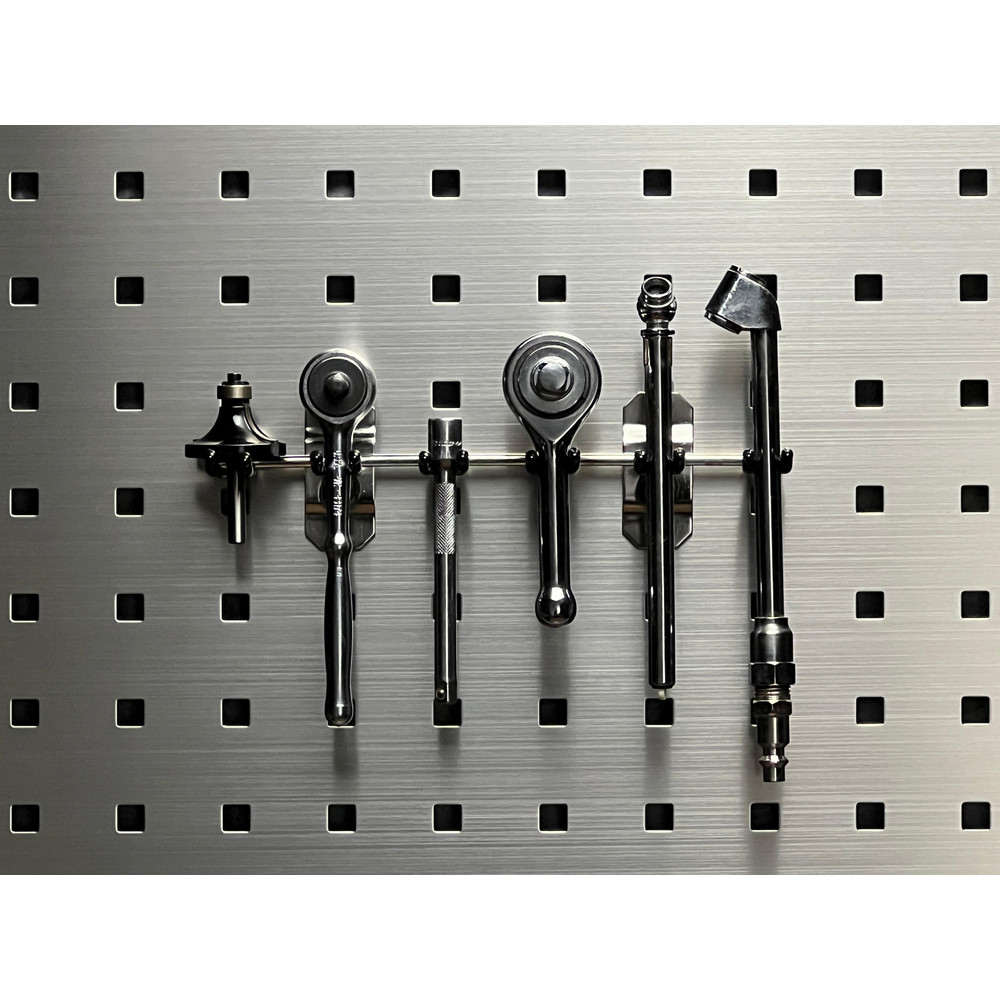 Triton Products MultiProng Tool Holder, for Peghole Dia 3/8, MSC