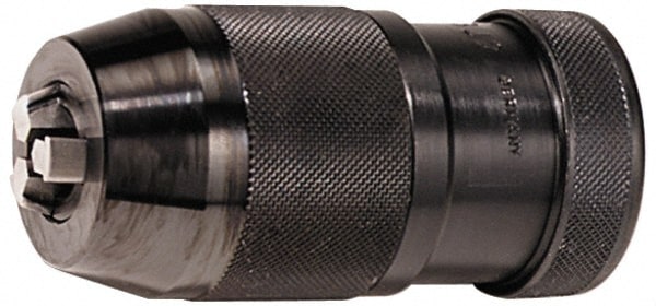 Drill Chuck: 1/32 to 1/2" Capacity, Tapered Mount, JT2