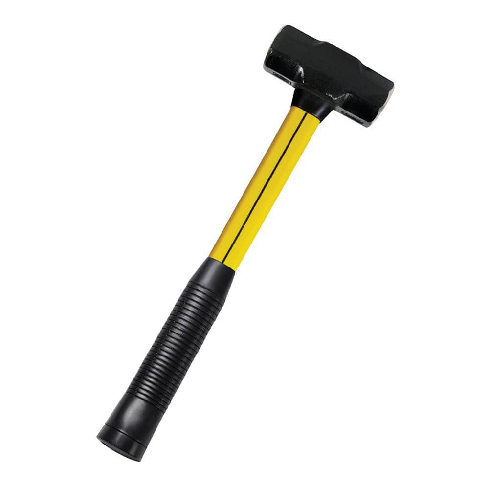 Nupla 1.5 lb. Brass Sledge Hammer 12 in. Fiberglass Handle - Miller  Industrial