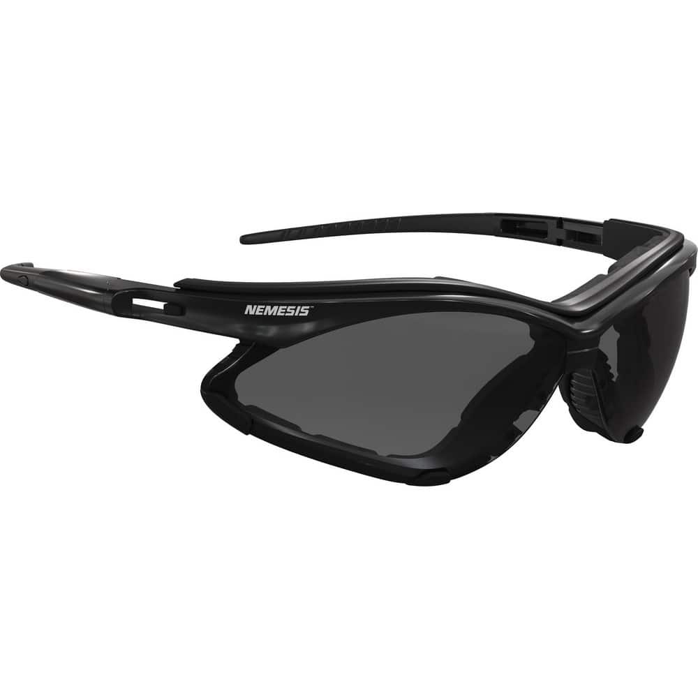 Safety Glasses; Type: Safety ; Lens Coating: Anti-Fog ; Frame Color: Black ; Lens Color: Smoke ; Lens Material: Polycarbonate ; Size: Universal