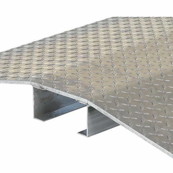 Vestil 40" Long x 24" Wide, Aluminum Ramp Cable Crossover 95393708