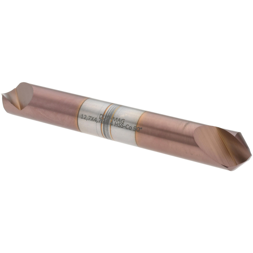 Spotting Drill: 1/2" Dia, 90 ° Point, 4" OAL, Cobalt M-35 (HSS-E)