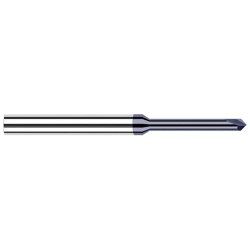 Harvey Tool 869745-C3 Chamfer Mill: 2 Flutes, Solid Carbide Image