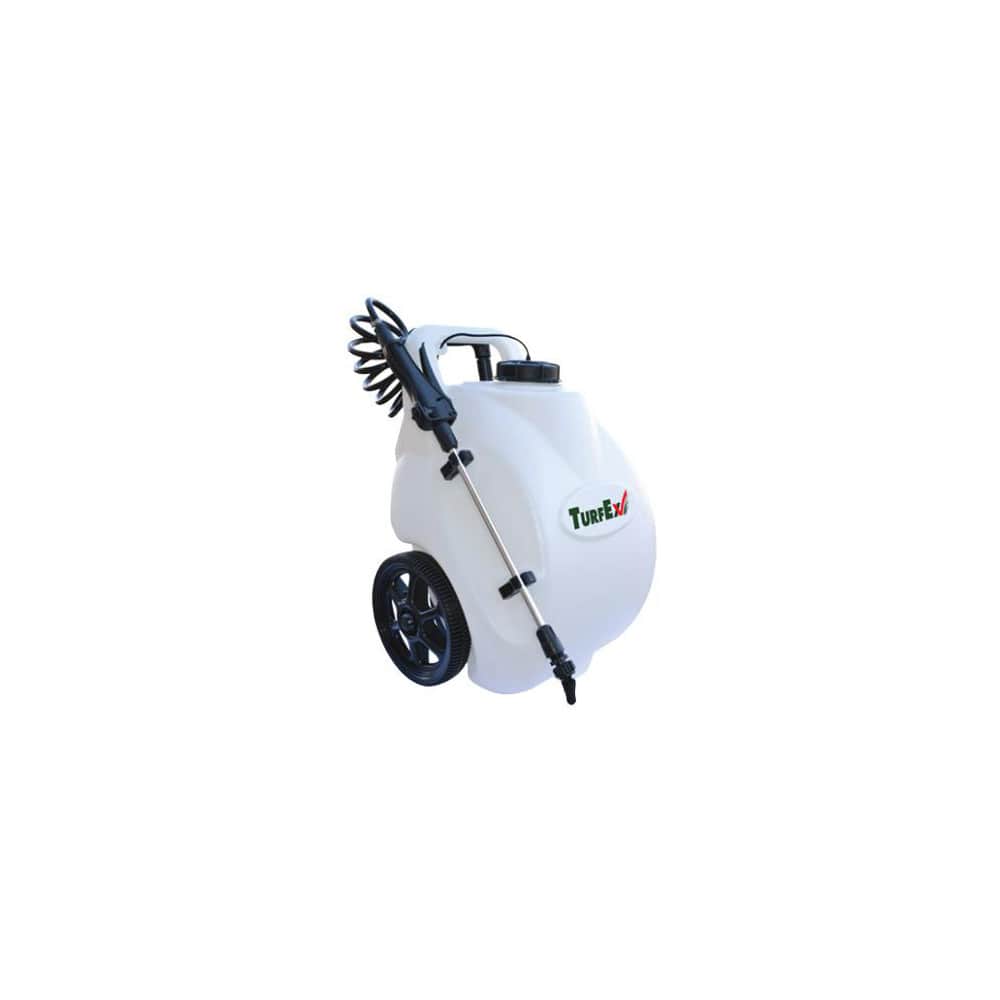 Garden & Pump Sprayers; Sprayer Type: Handheld Sprayer; Chemical Safe: Yes; Tank Material: Polyethylene; Volume Capacity: 5 gal (US); Seal/Gasket Material: Synthetic Rubber; Hose Type: Coiled; Chemical Compatibility: Cleaner; Width of Funnel (Decimal Inch