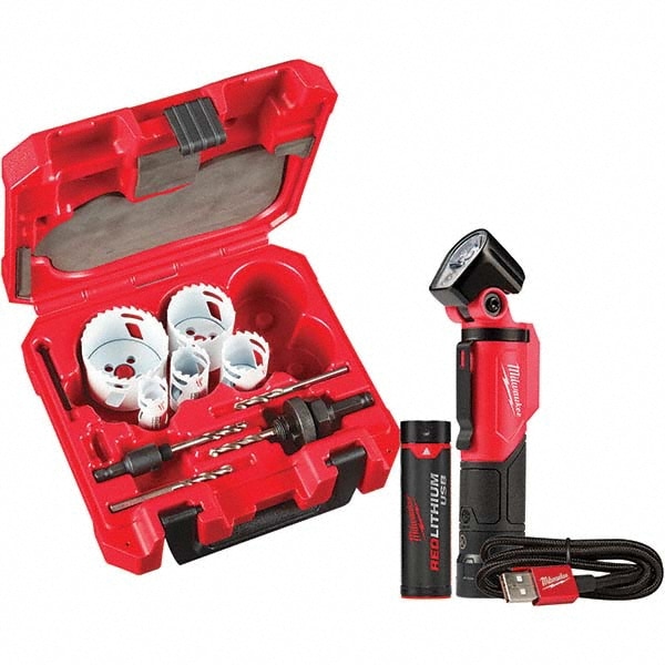 Milwaukee Tool Utility Hole Saw Kit 9 Pc 7 8 to 2 1 2