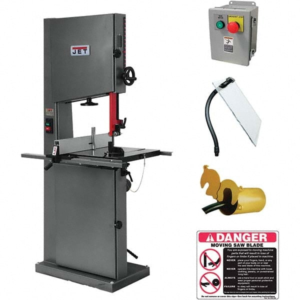 Vertical Bandsaw: Step Pulley Drive, 12" Height Capacity