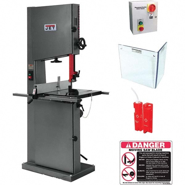 Vertical Bandsaw: Step Pulley Drive, 12" Height Capacity