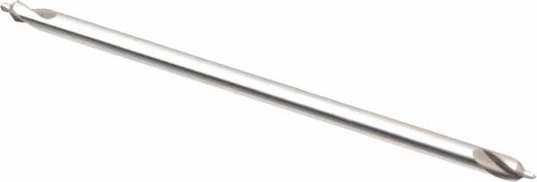 Combo Drill & Countersink: #1, 1/8" Body Dia, 118°, High Speed Steel