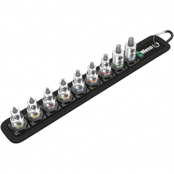 Wera 5003972001 Torx Bit Socket Set: 9 Pc Image