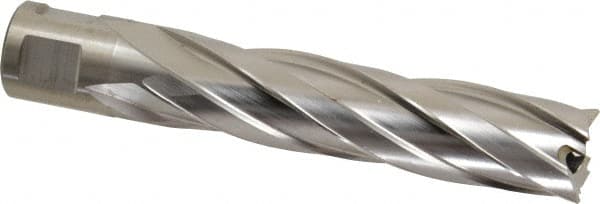 Hougen 3-12224 Annular Cutter: 3/4" Dia, 3" Depth of Cut, High Speed Steel 