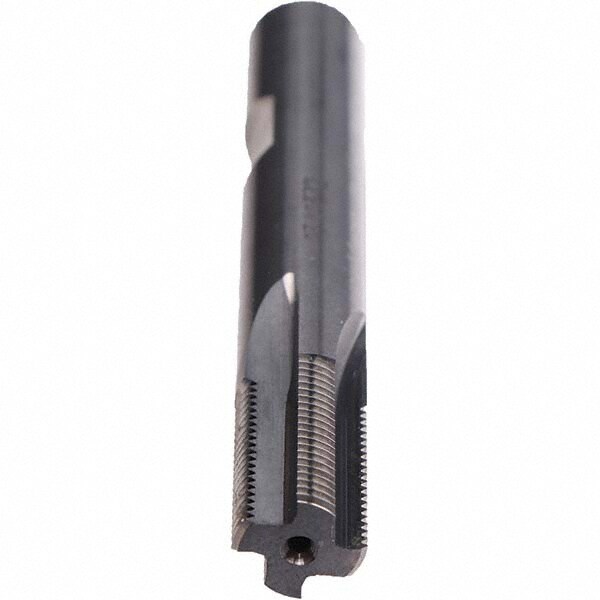 Straight Flute Thread Mill: Internal, 4 Flutes, Solid Carbide