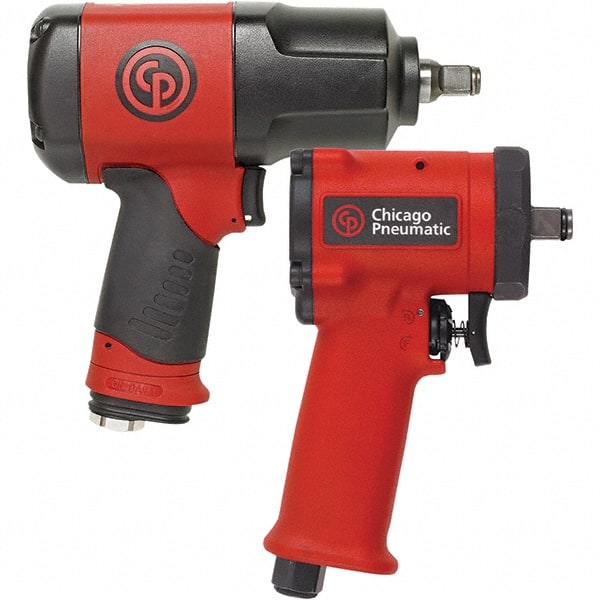 Air Impact Wrench: 1/2" Drive, 8,200 RPM, 922 ft/lb