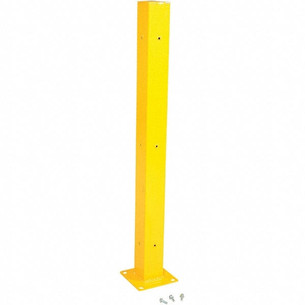 Vestil - Channel Guard Rail: Yellow, Powder Coated | MSC Industrial ...