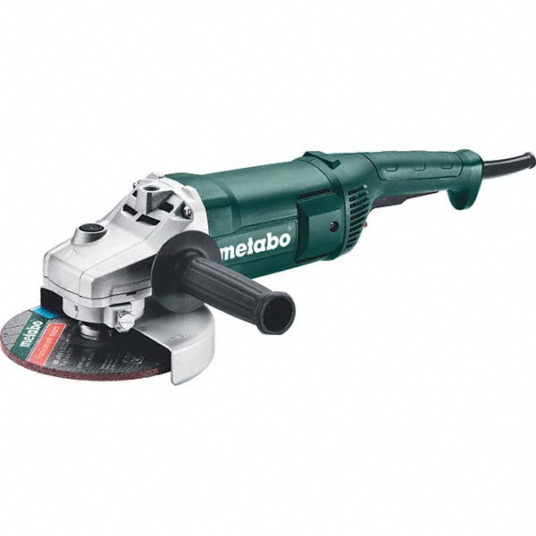 Metabo 7" Wheel Diam, 6,600 RPM, Corded Angle & Disc Grinder