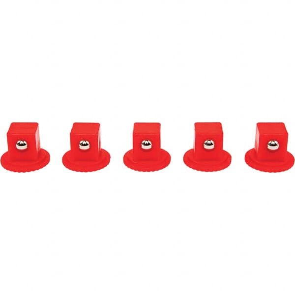 Socket Holders & Trays; Type: Socket Stud ; Color: Red ; Depth (Inch): 4