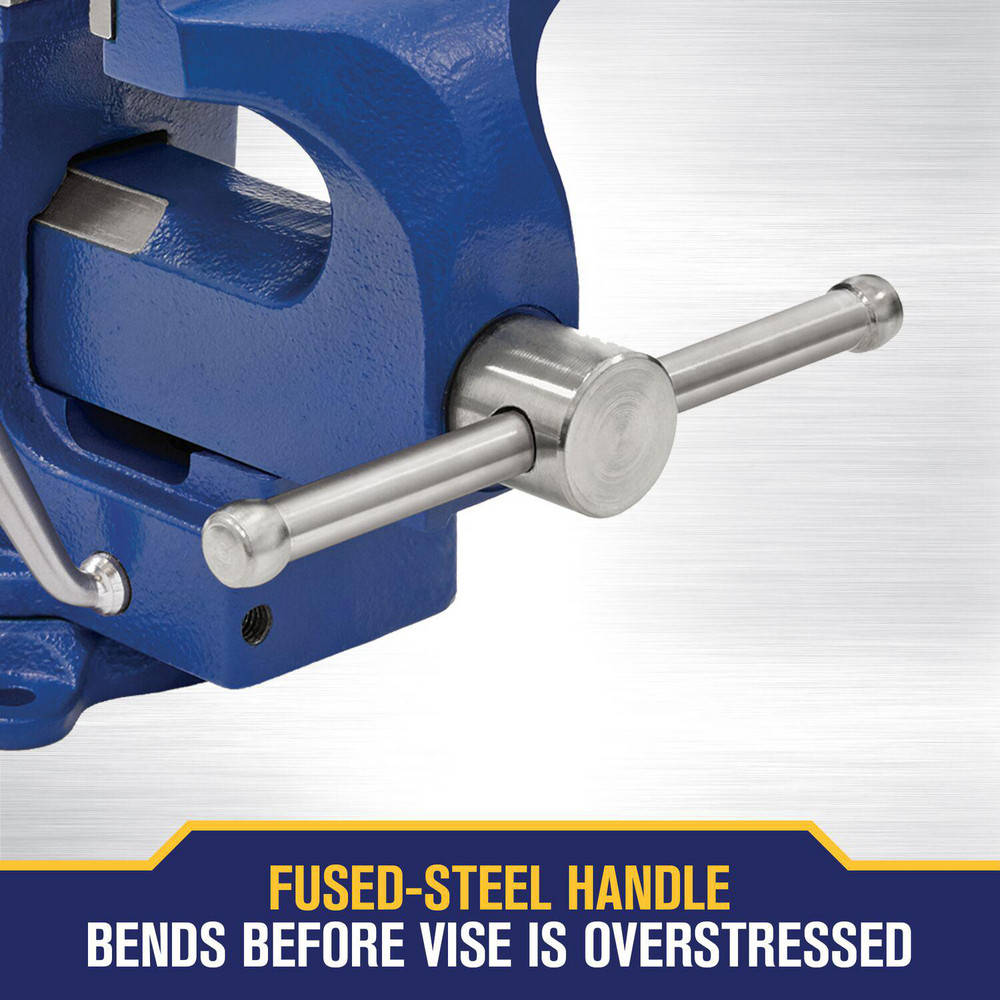 Irwin Bench Vises; Jaw Width 4 in; Jaw Opening Capacity 4.25 in