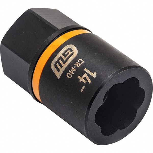 Bolt Extractor Socket: Size -14 mm, 8 mm Drive for -14 mm Screw