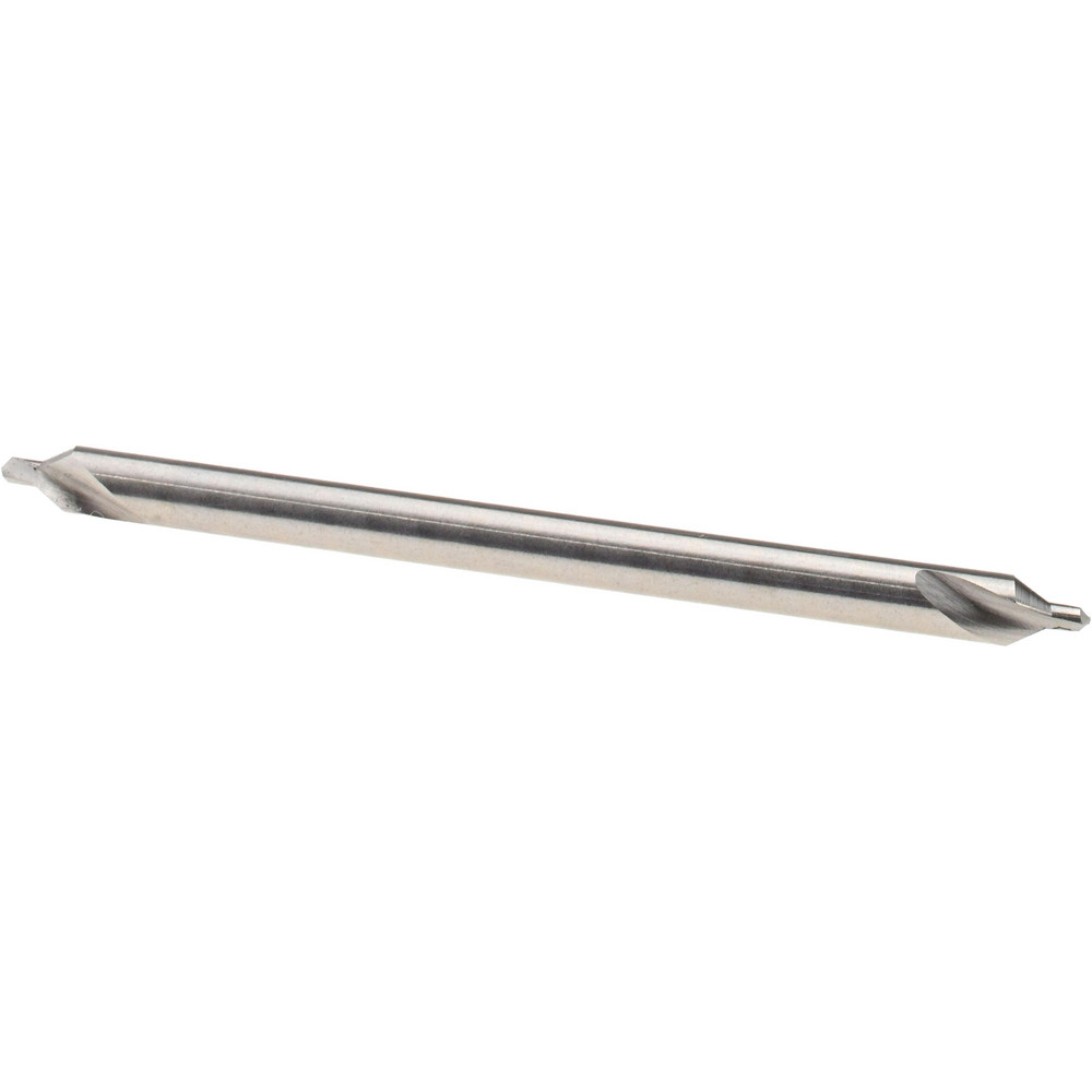 Combo Drill & Countersink: #2, 3/16" Body Dia, 118°, High Speed Steel