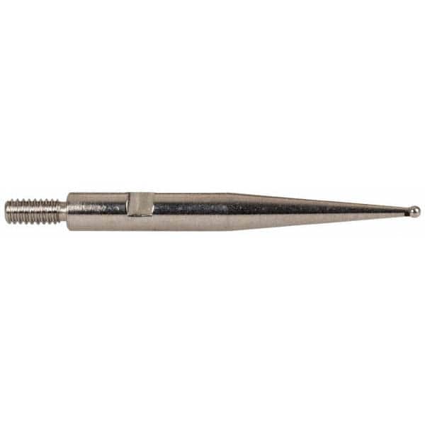 INTERAPID. 74.111491 Test Indicator Ball Contact Point: 0.031" Ball Dia, 0.812" Contact Point Length, Steel 