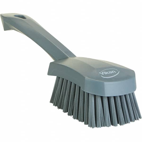 4 INCH WIDE Plastic Scrub Brush Iron shape - Miller Industrial