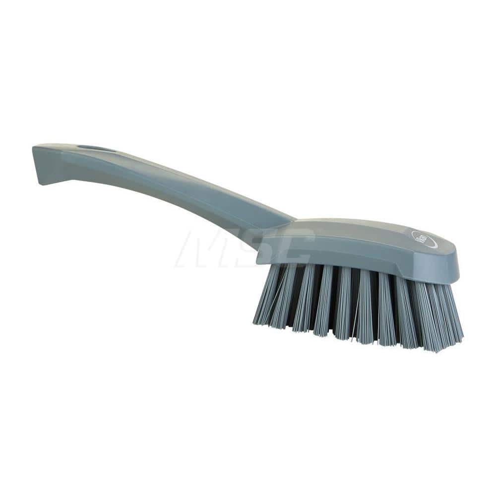 4 INCH WIDE Plastic Scrub Brush Iron shape - Miller Industrial
