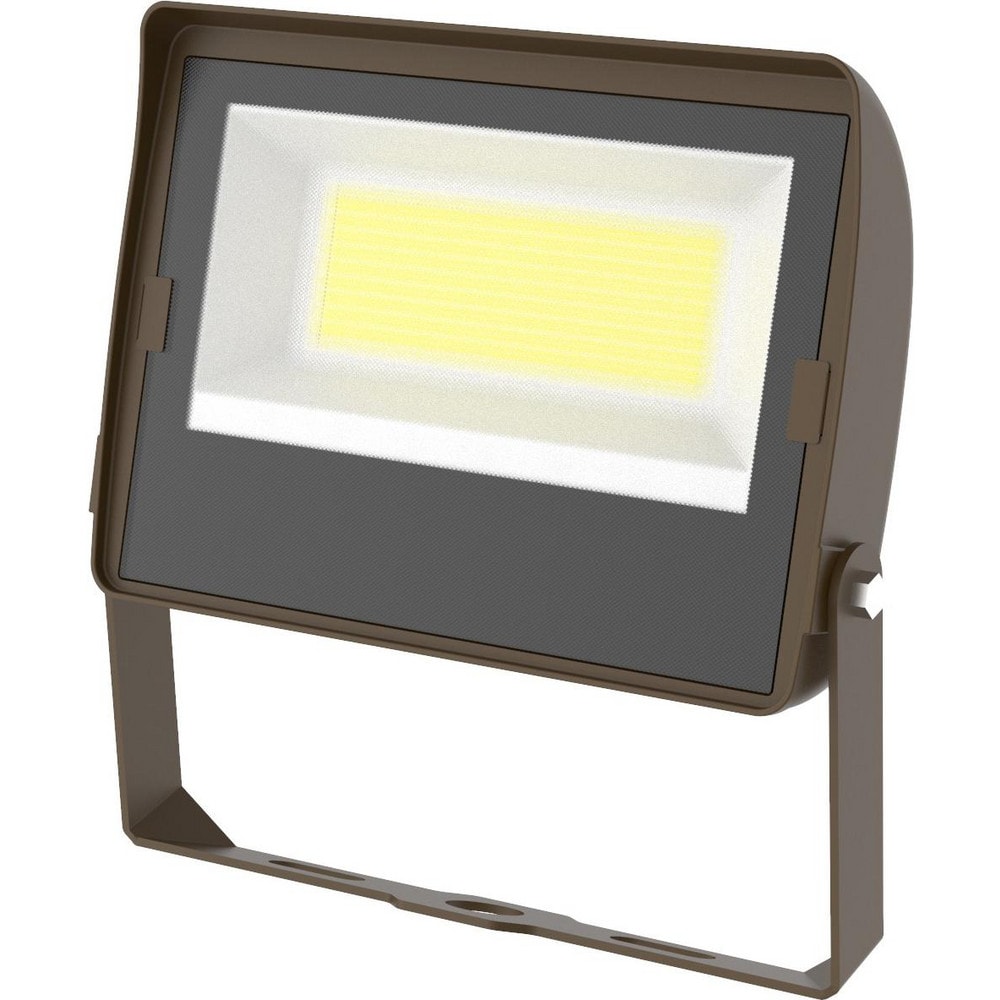 Floodlight Fixtures; Mounting Type: Yoke ; Housing Color: Bronze ; Housing Material: Aluminum ; Lumens: 5200 ; Lamp Type: LED ; Wattage: 60.000