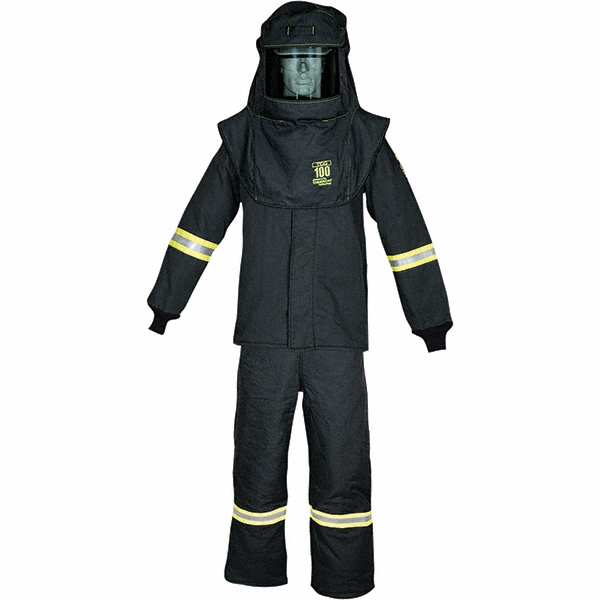 Oberon Arc Flash Clothing Kit XLarge, Bib Overalls MSC Industrial